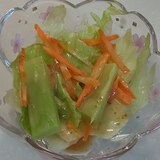 レタス☆にんじん☆ブロッコリーの茎のごまサラダ☆